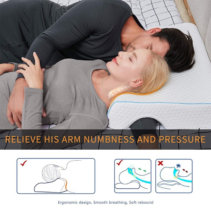 Adjustable Cube Cuddle Pillow Anti Pressure Arm Pillow