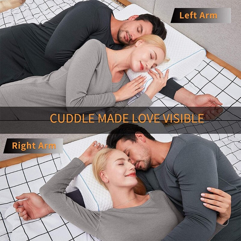 Adjustable Cube Cuddle Pillow Anti Pressure Arm Pillow