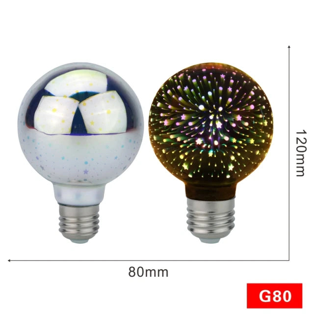 3D Decoration Holiday Lights Bulb