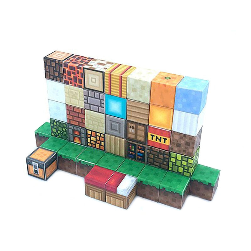 10PCS My World Magnetic Building Blocks