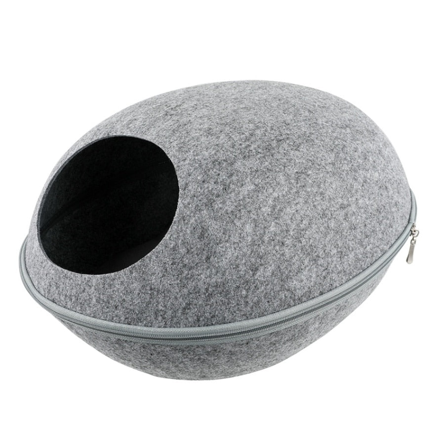 Felt Egg Shaped Pet Bed