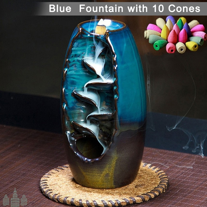 Incense Waterfall Smoke Burner