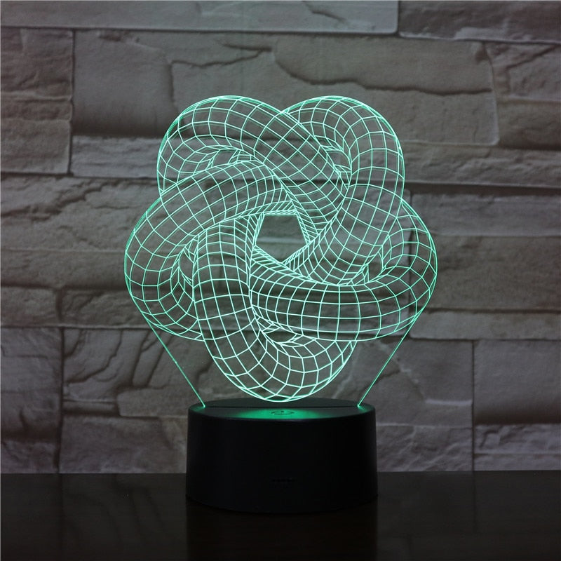 3D Illusion Desk Lamp