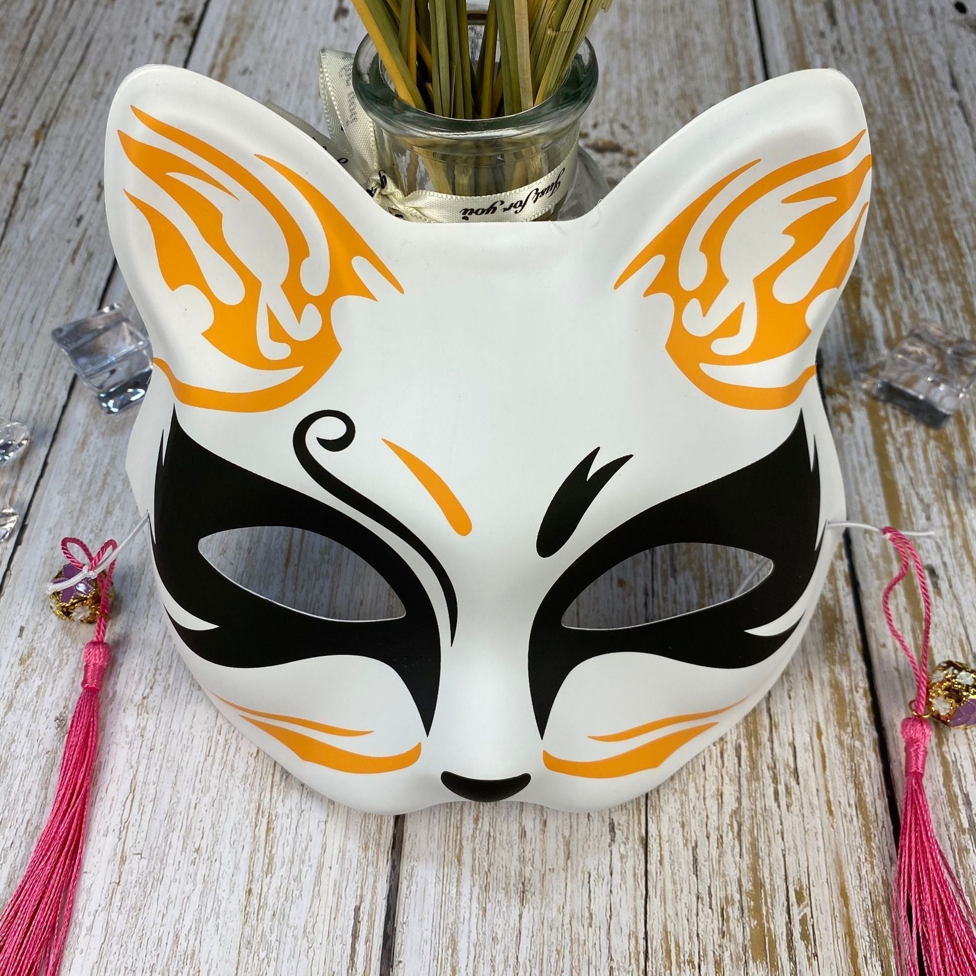 Japanese Halloween Cat Fox Mask