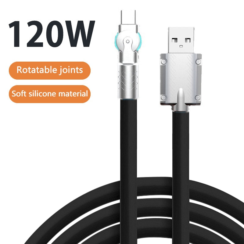 180° Rotating Super Fast Charge Cable