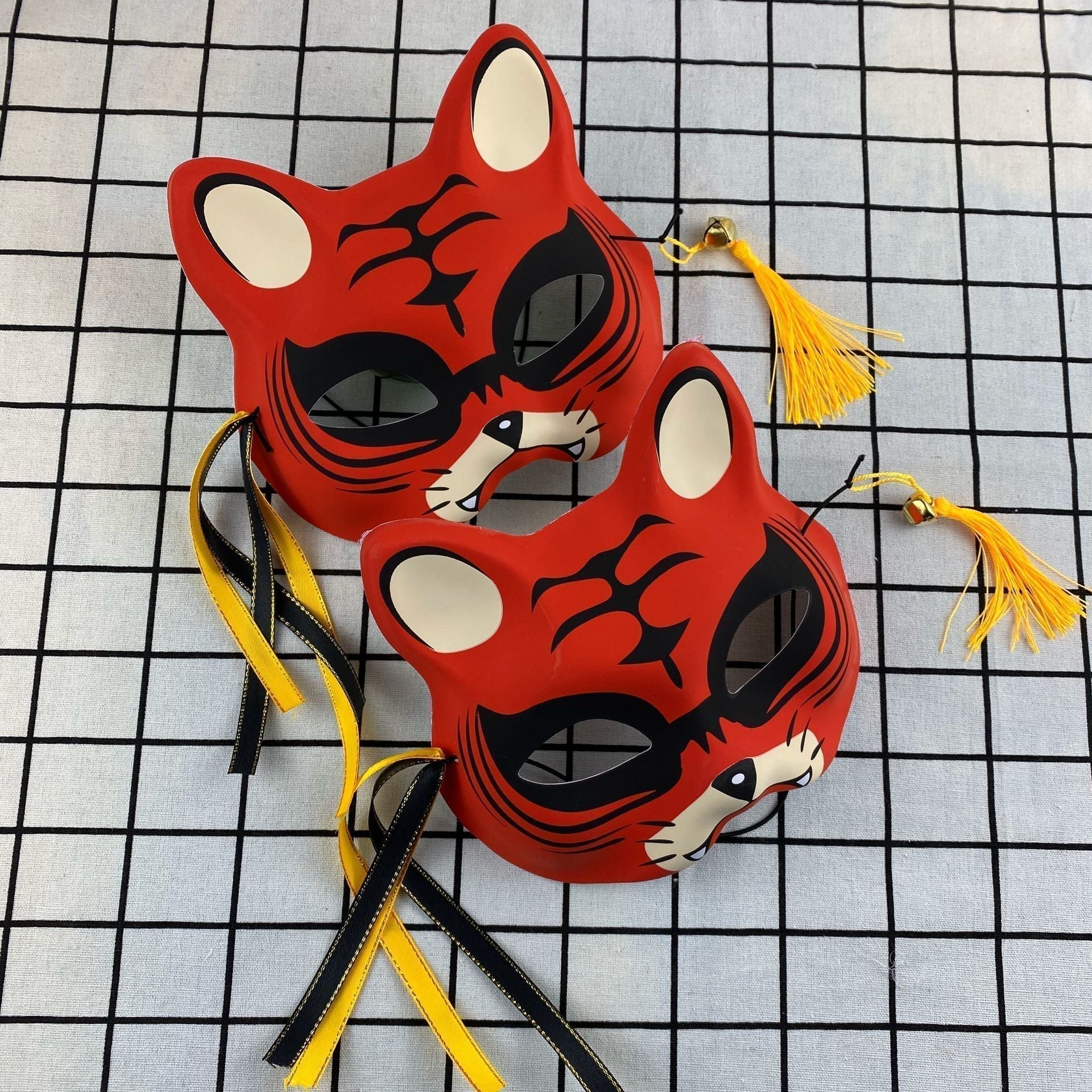 Japanese Halloween Cat Fox Mask