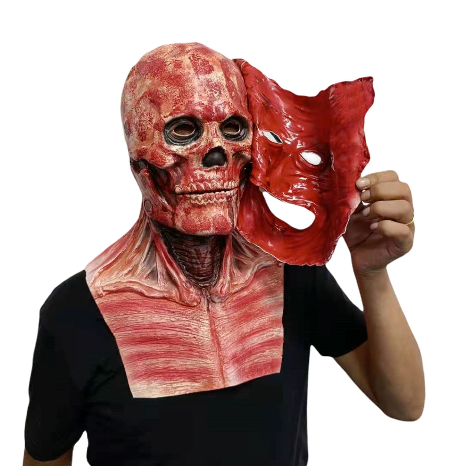 Bloody Double Layer Halloween Mask