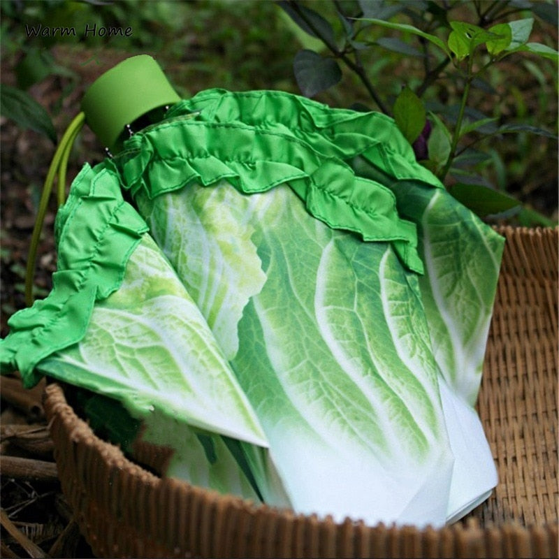 Creative Folding Cabbage Umbrella