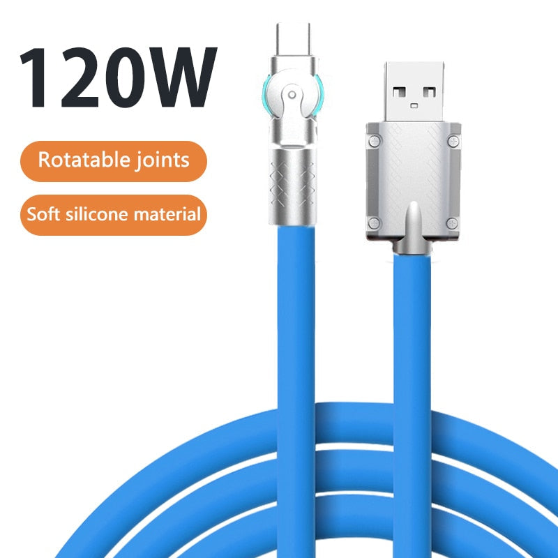 180° Rotating Super Fast Charge Cable