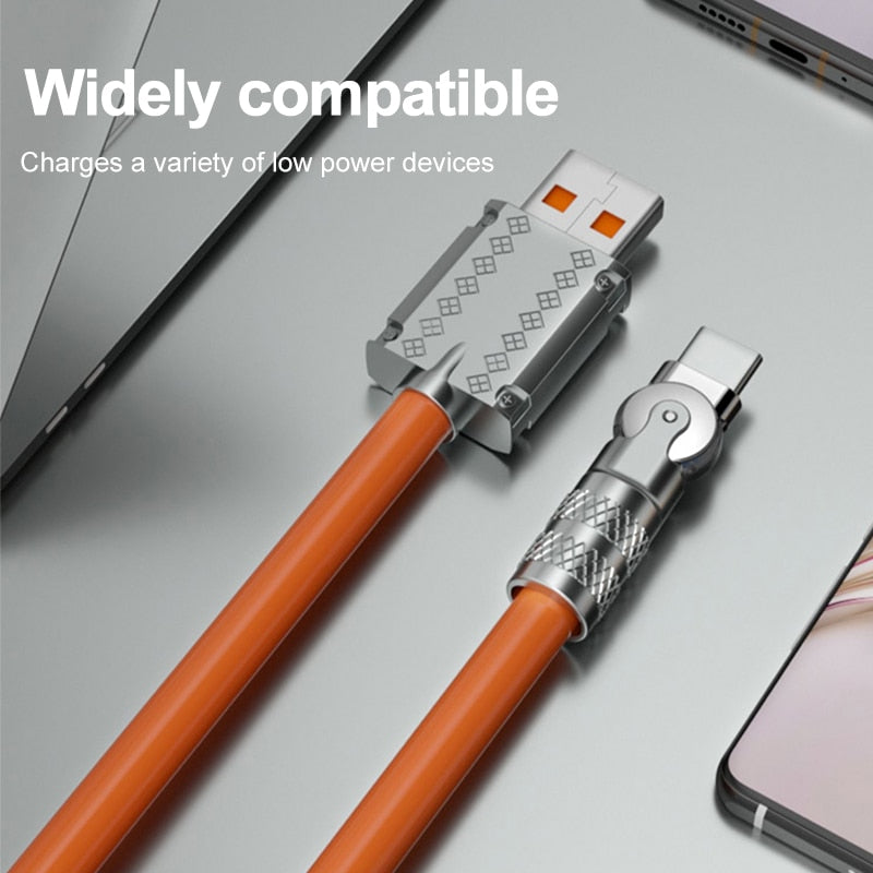 180° Rotating Super Fast Charge Cable