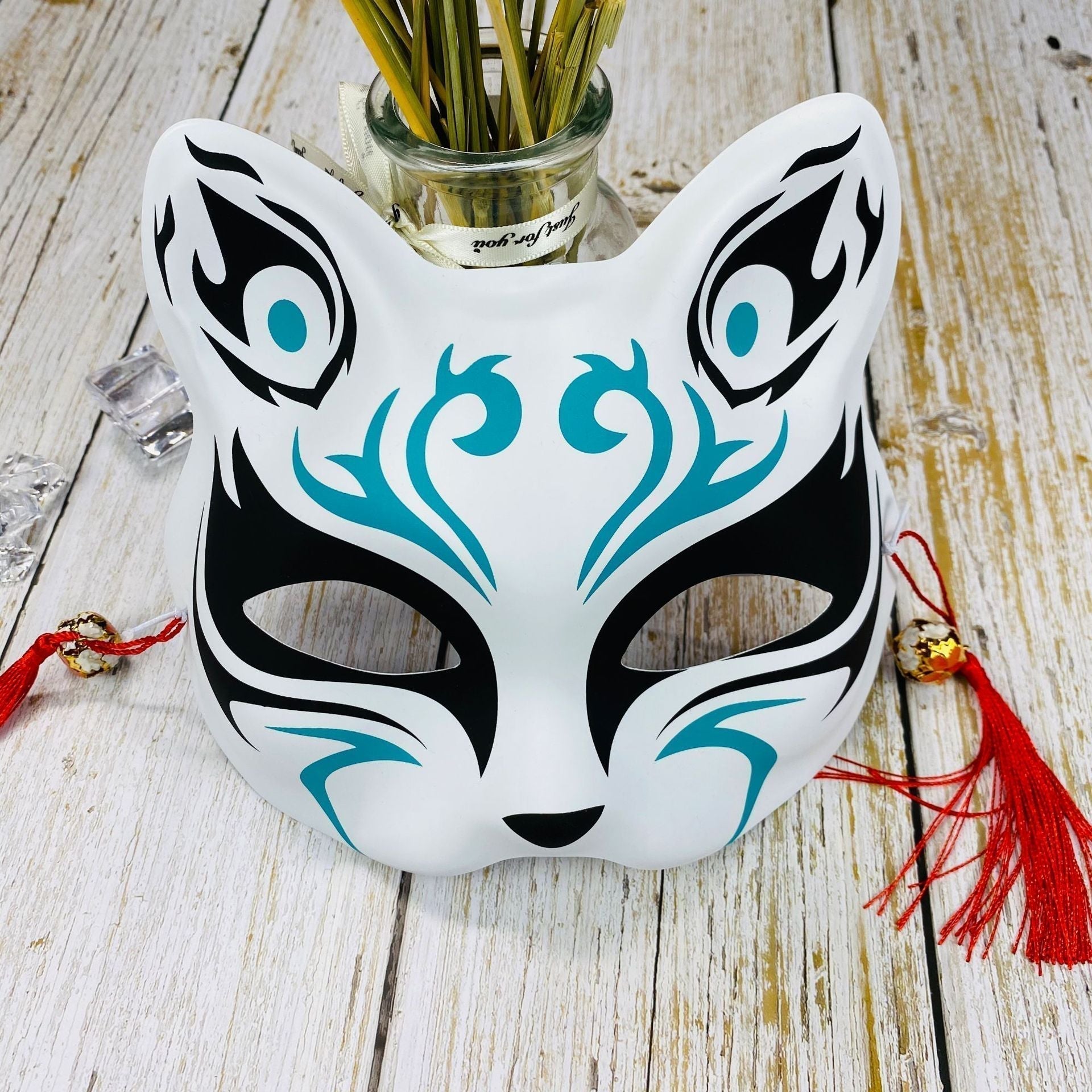 Japanese Halloween Cat Fox Mask