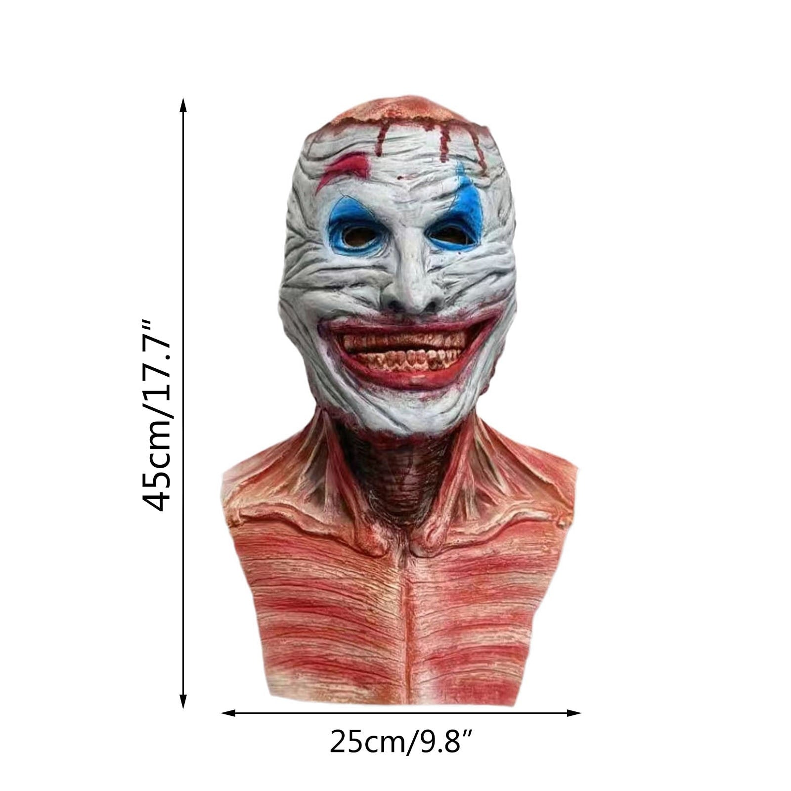 Bloody Double Layer Halloween Mask