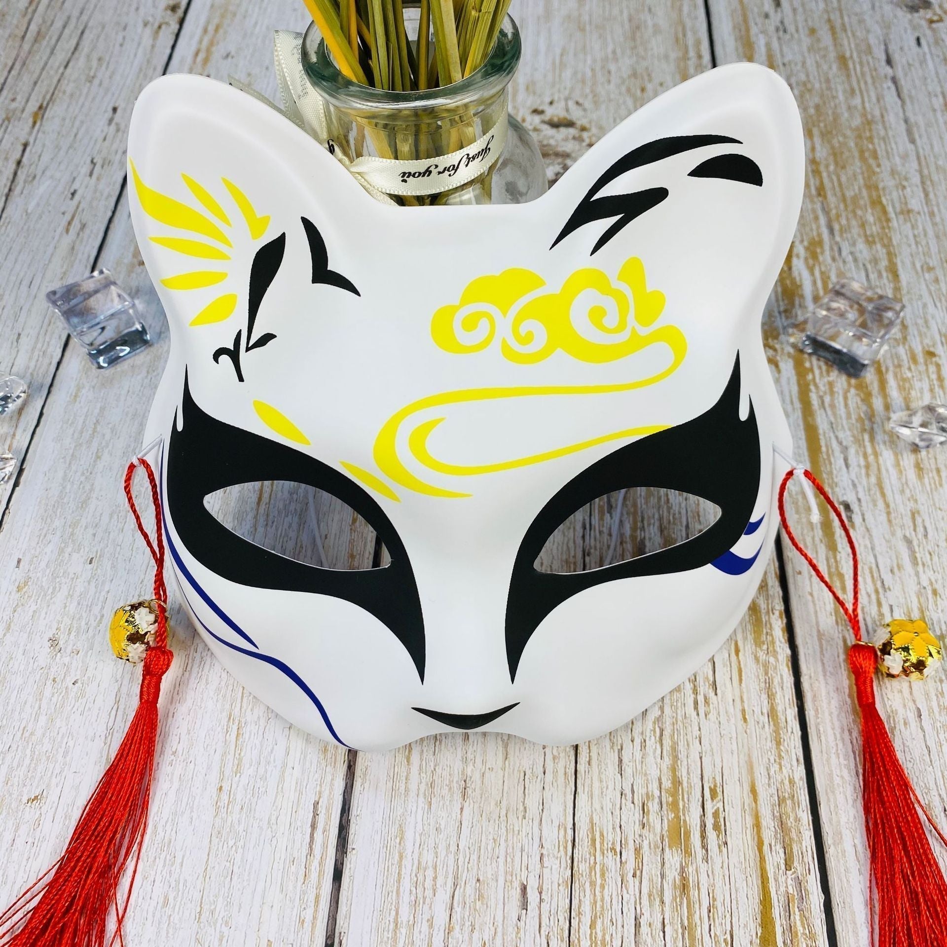 Japanese Halloween Cat Fox Mask