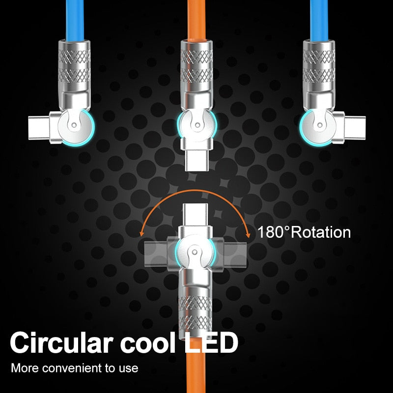 180° Rotating Super Fast Charge Cable