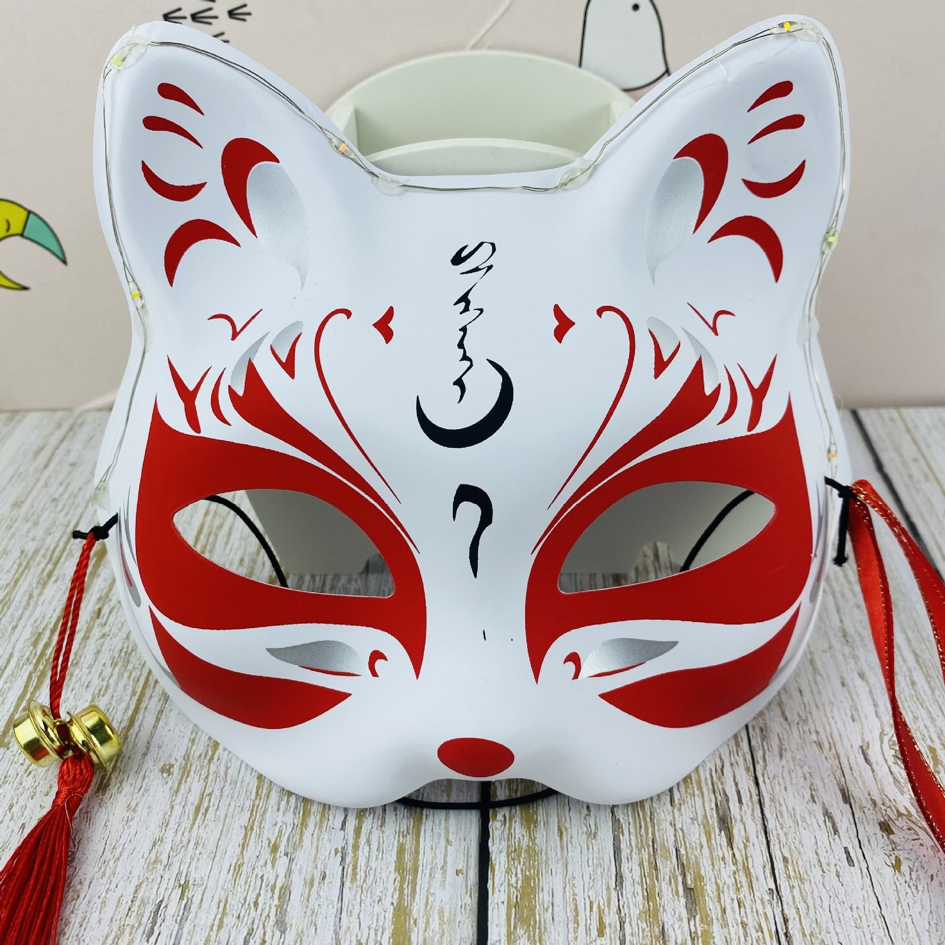 Japanese Halloween Cat Fox Mask