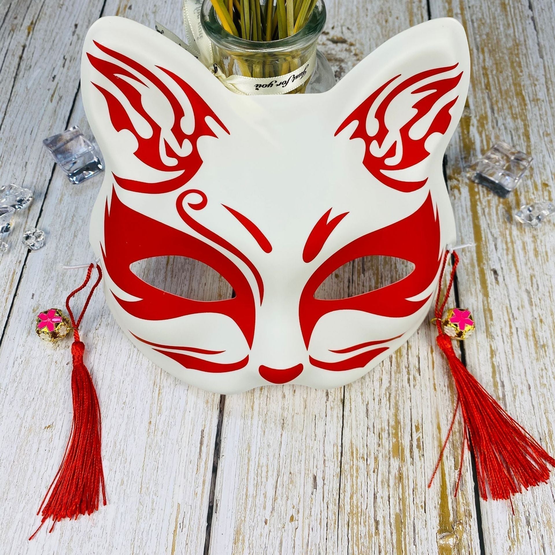 Japanese Halloween Cat Fox Mask