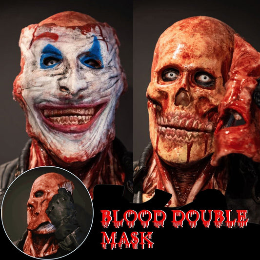 Bloody Double Layer Halloween Mask