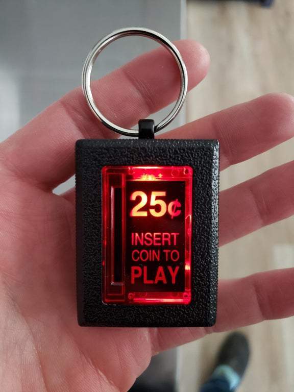 Insert Coin Key Chain