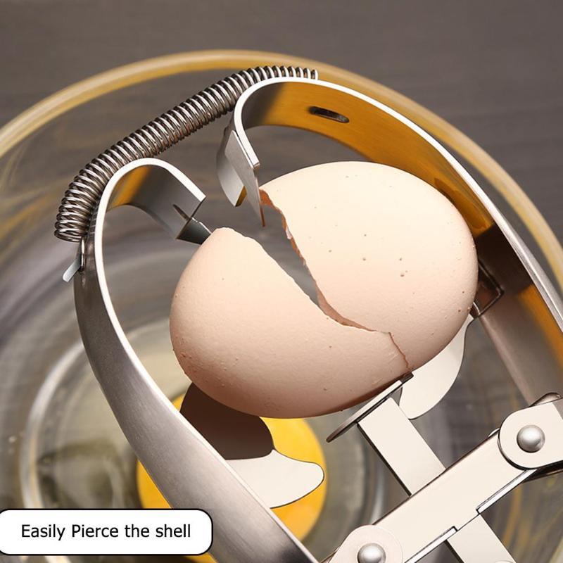 Stainless Steel Egg Cracker