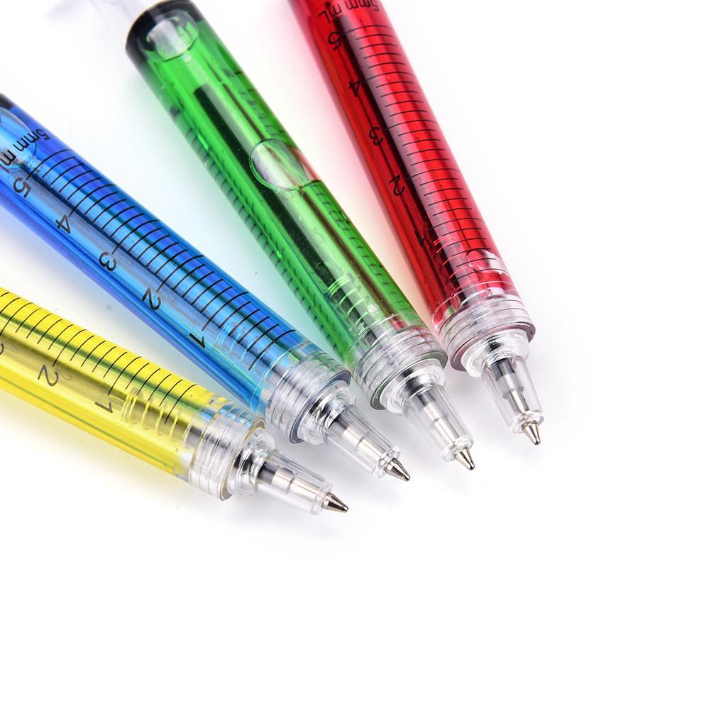 12 Pcs Syringe Injection Shape Ballpen