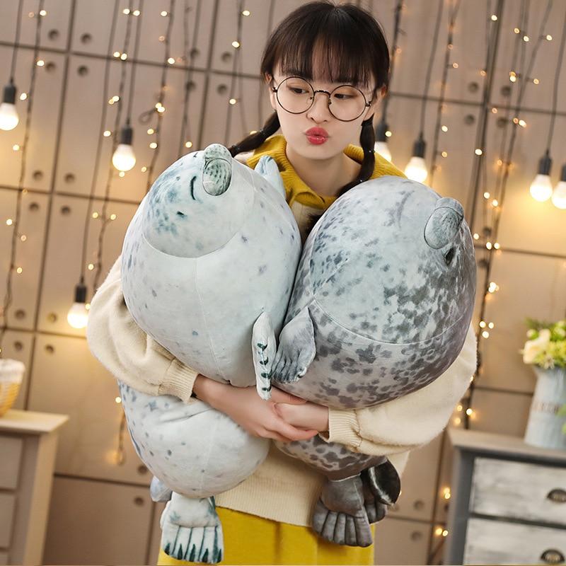 3D Novelty Throw Seal Pillows