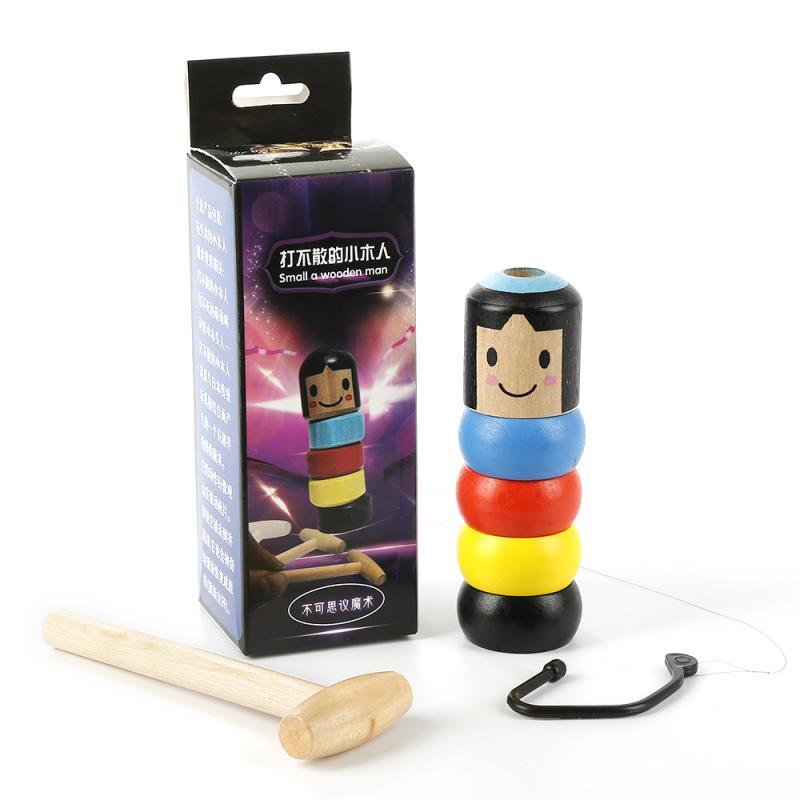 Unbreakable Wooden Man Magic Toy