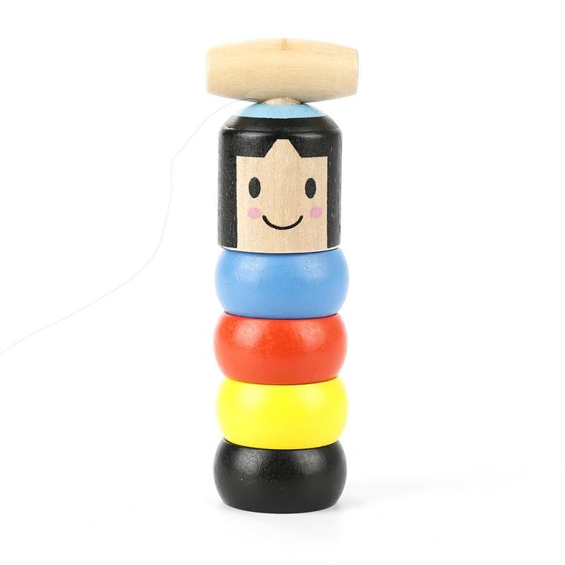 Unbreakable Wooden Man Magic Toy