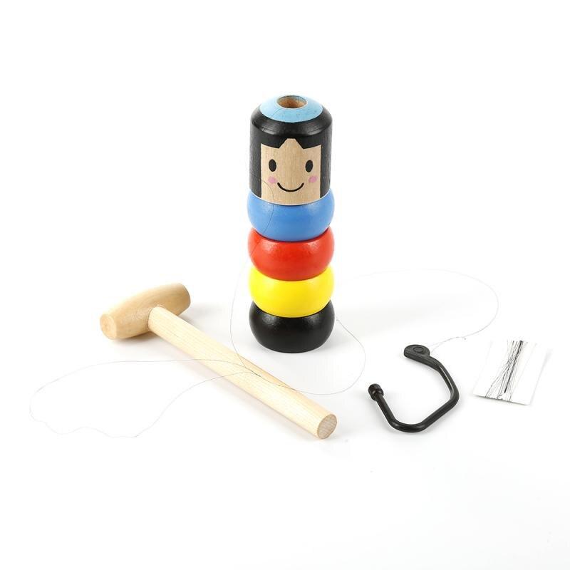 Unbreakable Wooden Man Magic Toy