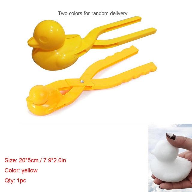 Winter Plastic Snowball Maker.