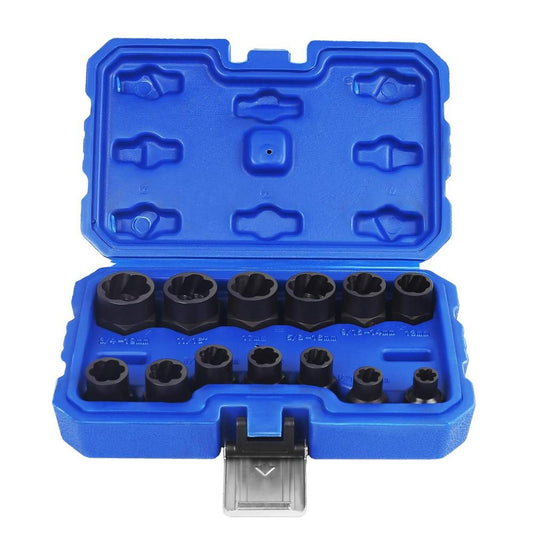 13Pcs Bolt/Nut Screw Remover/Extractor