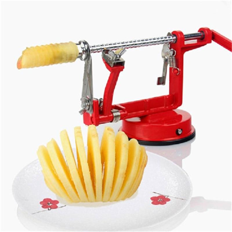 3 in 1 Steel Fruit Potato Apple Peeler Machine