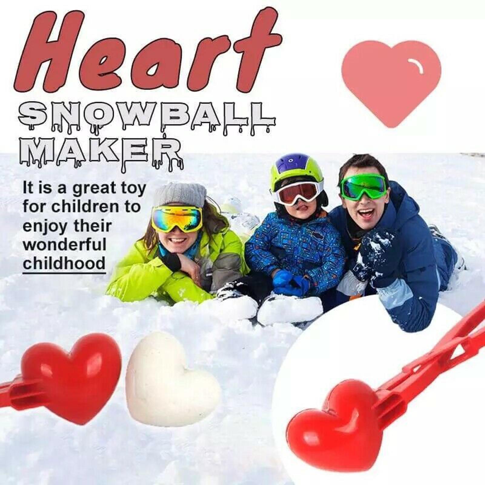 Heart Shape Snowball Maker