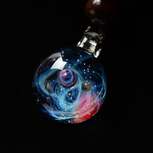 Galaxy Glass Pendant