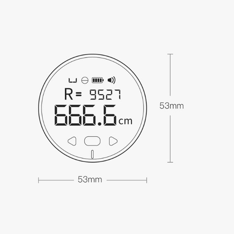 Electronic Ruler Tape HD LCD Screen