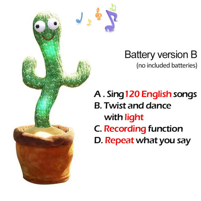 Dancing Cactus Talking Toy