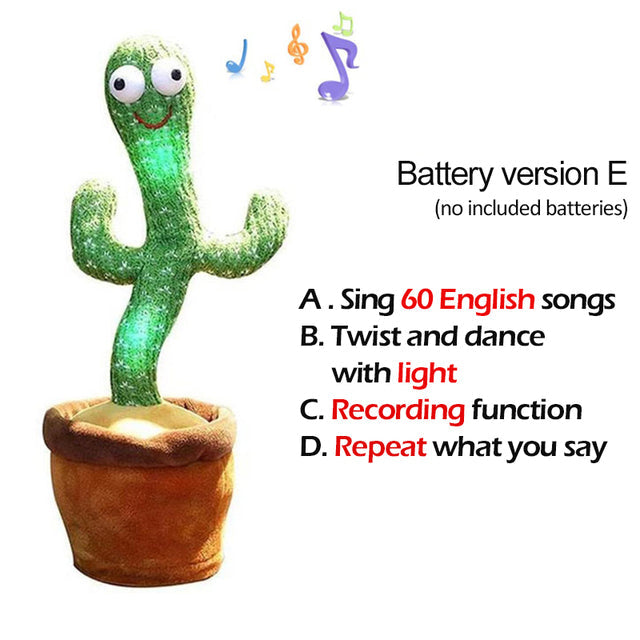 Dancing Cactus Talking Toy