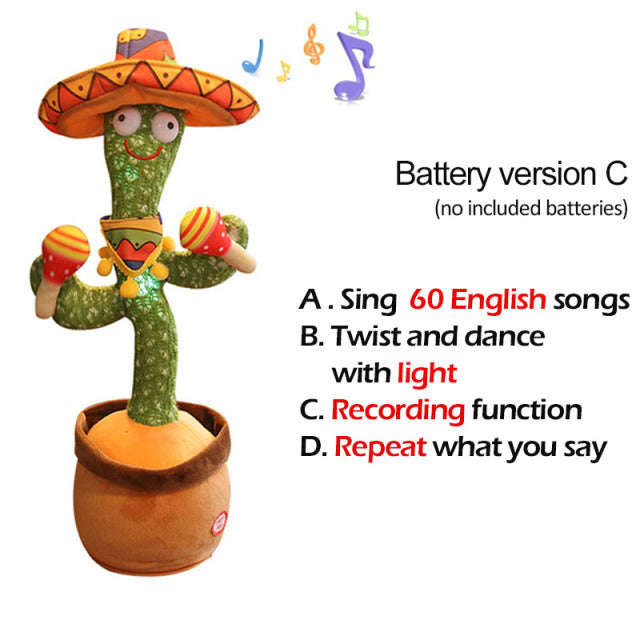 Dancing Cactus Talking Toy