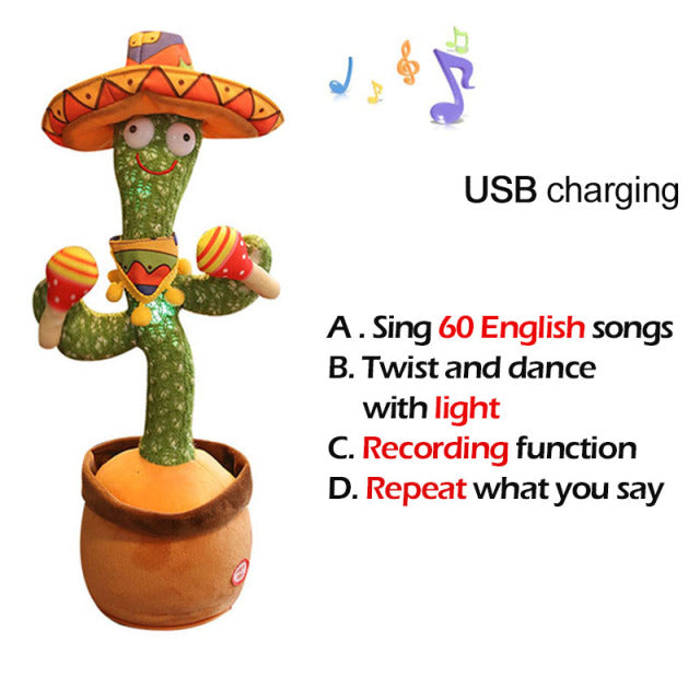 Dancing Cactus Talking Toy