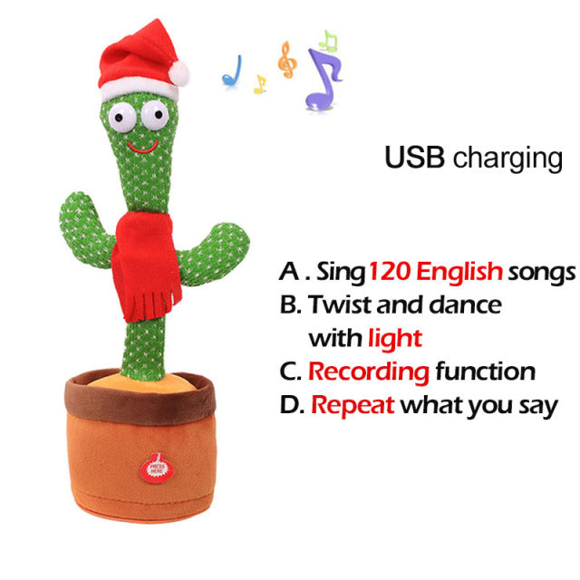 Dancing Cactus Talking Toy