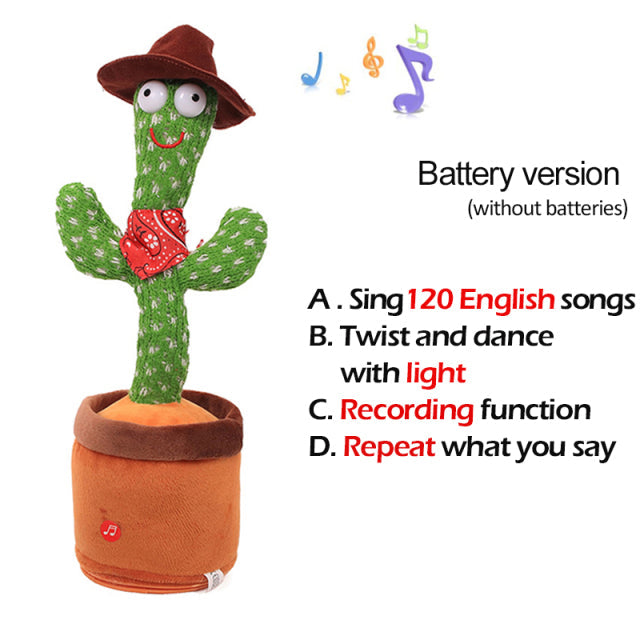 Dancing Cactus Talking Toy