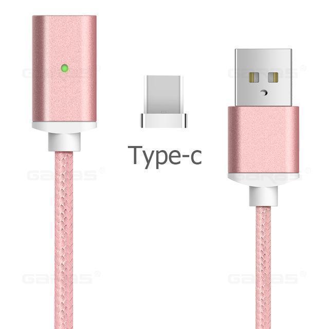 3in1 Magnetic Type-C Charging Cable for Android and iPhone