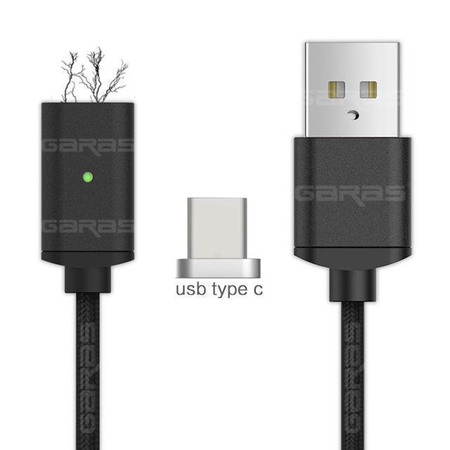 3in1 Magnetic Type-C Charging Cable for Android and iPhone