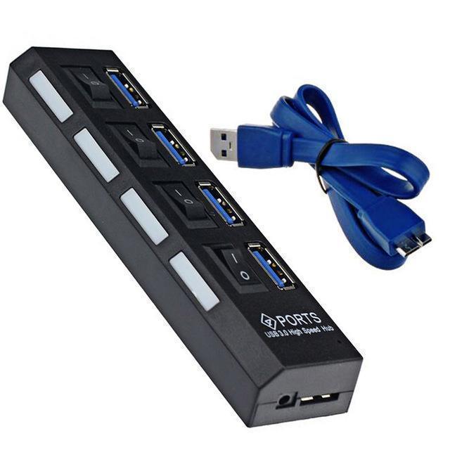 7 USB Ports Hub 3.0