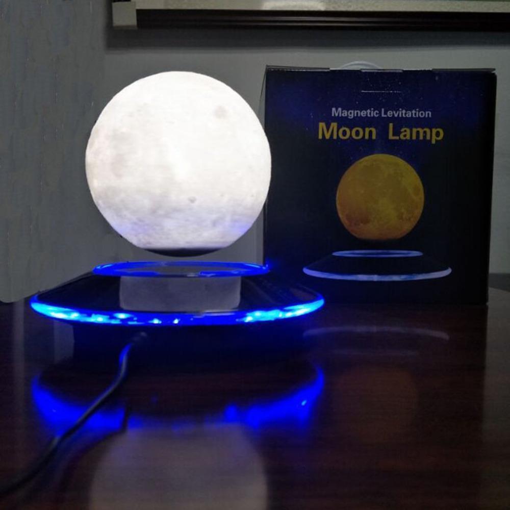 3D Magnetic Levitation Moon Lamp