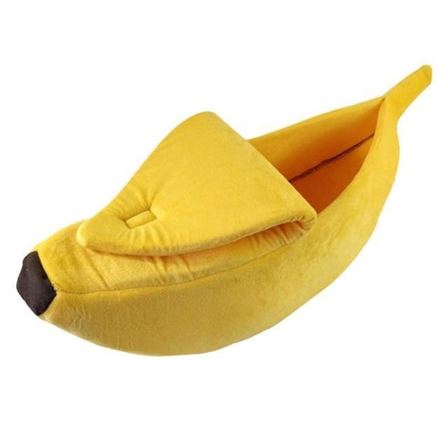 Banana Shape Pet Dog Cat Bed House