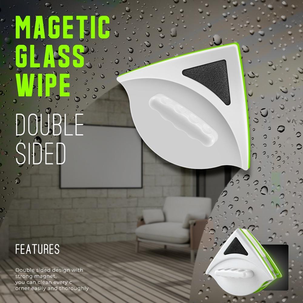 Double Sided Magnetic Window Glass Cleaner