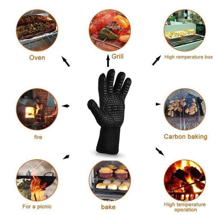 Flame Retardant Non-slip gloves